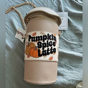 Pumpkin Spice Latte SkinnyDip CrossBody Purse
